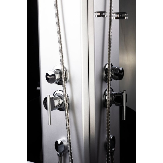 Душевая кабина Niagara Eco 120x80 см E120/80/40L/TN, серебро/тонированное (безсиликоновая сборка) - фото 5