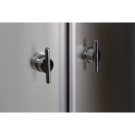 Душевая кабина Niagara Eco 80x80 см E80/13/MT, хром матовый/матовое (безсиликоновая сборка) - фото 11