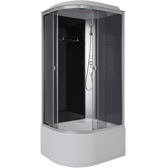 Душевая кабина Niagara Eco 90x70 см E90/70/40R/TN, серебро/тонированное (безсиликоновая сборка) - фото 2