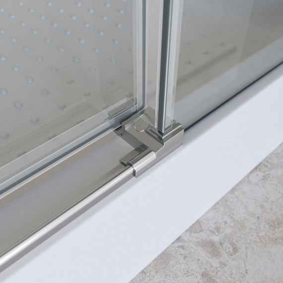 Душевая дверь BelBagno 150 см MARINO-2-BF-1-150-C-CR, хром/прозрачное - фото 6