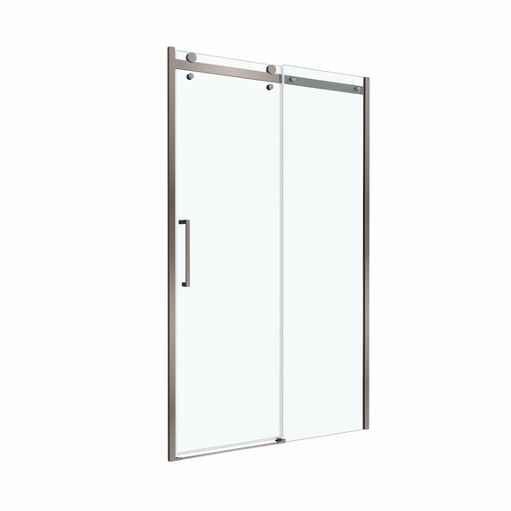 Душевая дверь BelBagno 130 см MARINO-2-BF-1-130-C-GM, оружейная сталь/прозрачное - фото 5