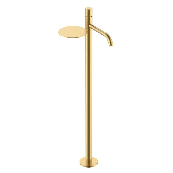 Смеситель для раковины Boheme Stick 120-MG, золото матовое - фото 