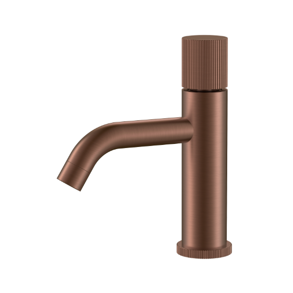 Смеситель для раковины Boheme Stick 121-BRB.3, брашированная бронза - фото 