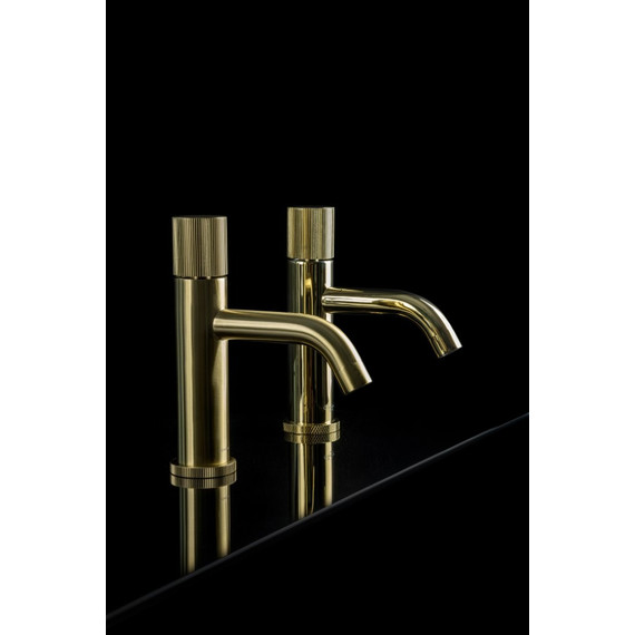 Смеситель для раковины Boheme Stick 121-GG.3, золото - фото 2