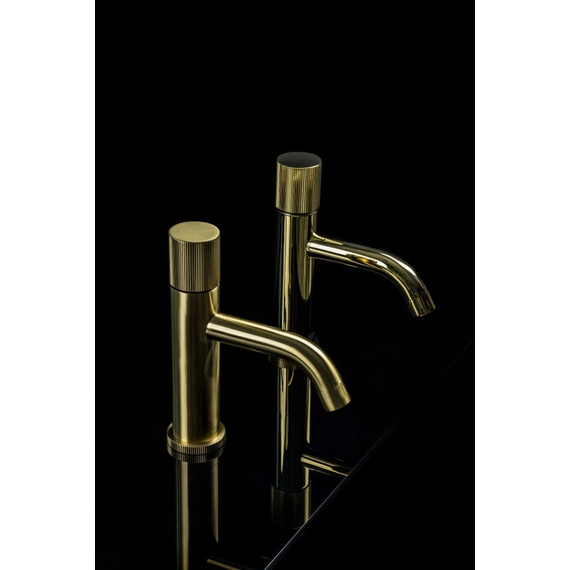 Смеситель для раковины Boheme Stick 121-GG.3, золото - фото 3