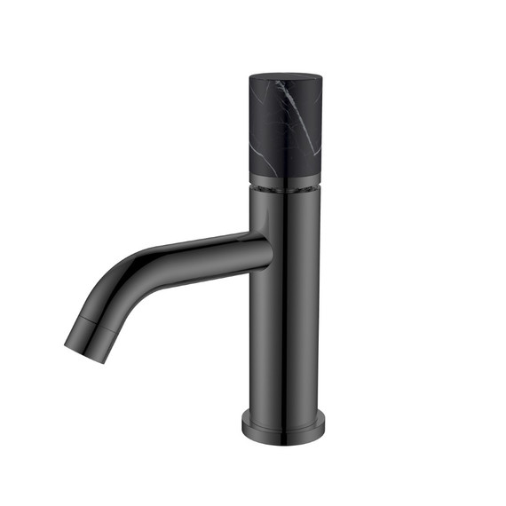 Смеситель для раковины Boheme Stick 121-SGM-MR-B, графит глянец - фото 