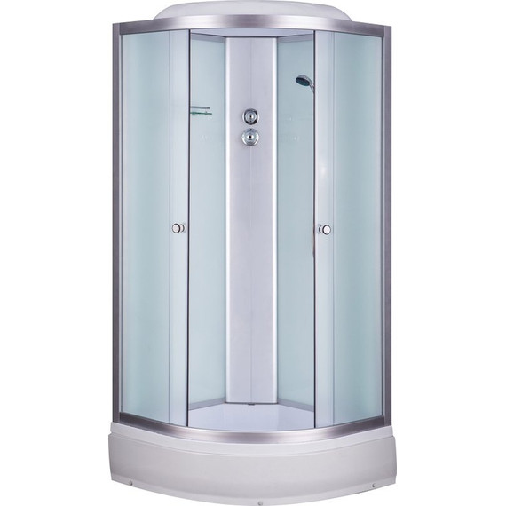 Душевая кабина Niagara Classic 100x100 см NG-3302-14, хром/матовое - фото 