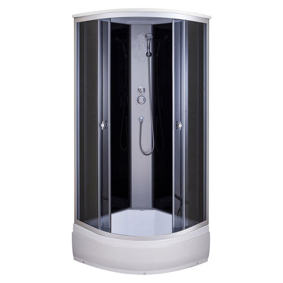 Душевая кабина Niagara Classic 90x90 см NG-3501-14, хром/тонированное - фото 
