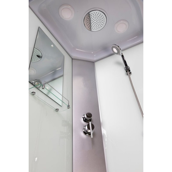 Душевая кабина Niagara Classic 120x90 см NG-43295-14Q, хром/матовое (безсиликоновая сборка) - фото 4