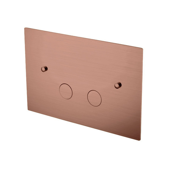 Кнопка смыва Boheme 647-CB, брашированная медь - фото 