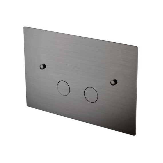 Кнопка смыва Boheme 647-GM, графит - фото 