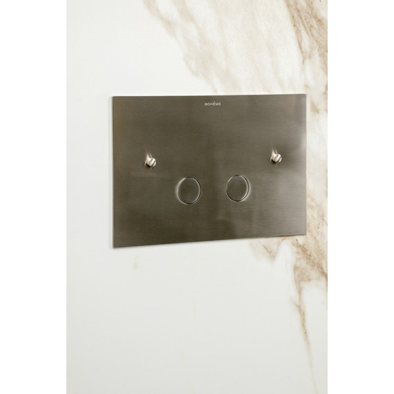 Кнопка смыва Boheme 647-GM, графит - фото 2