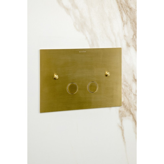 Кнопка смыва Boheme 647-MG, золото матовое - фото 2