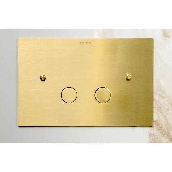 Кнопка смыва Boheme 647-MG, золото матовое - фото 3