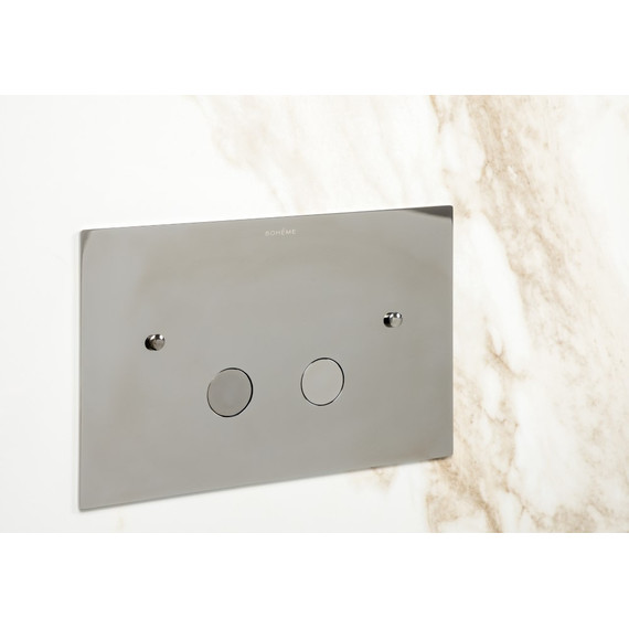 Кнопка смыва Boheme 647-SGM, графит глянец - фото 3
