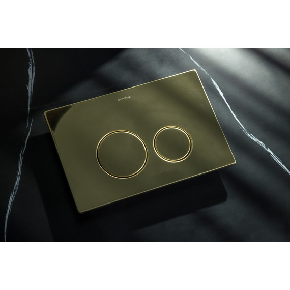 Кнопка смыва Boheme 649-G, золото - фото 4