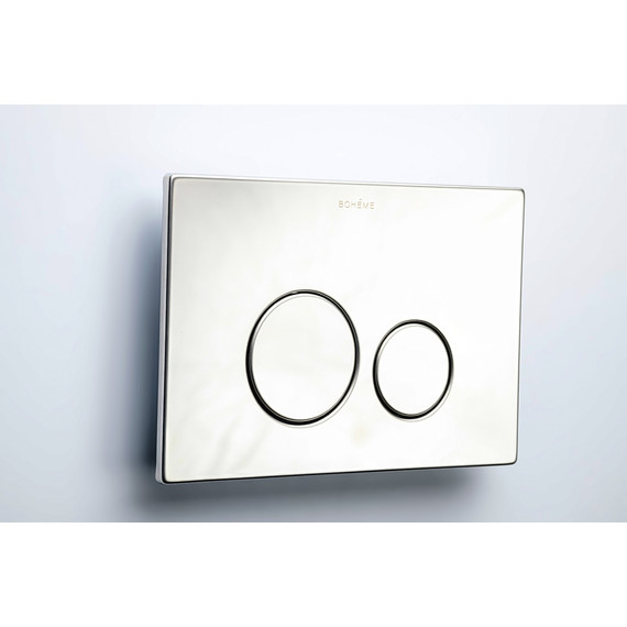 Кнопка смыва Boheme 649-SGM, графит глянец - фото 2