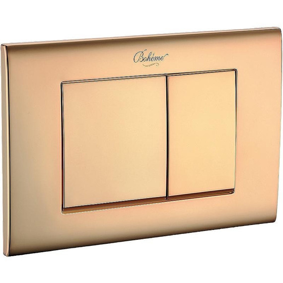 Кнопка смыва Boheme 655, золото - фото 