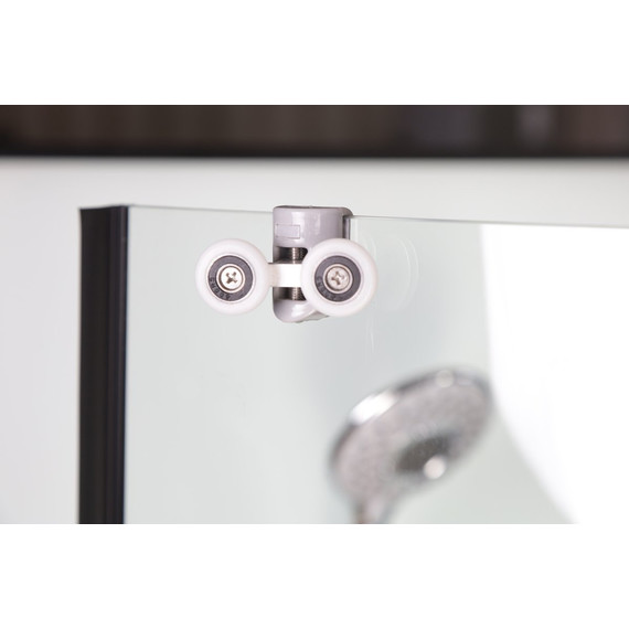 Душевая кабина Niagara Classic 80x80 см NG-6703-14, чёрный/прозрачное (безсиликоновая сборка) - фото 7