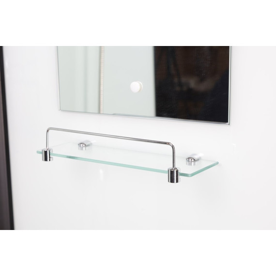 Душевая кабина Niagara Classic 80x80 см NG-6703-14, чёрный/прозрачное (безсиликоновая сборка) - фото 9