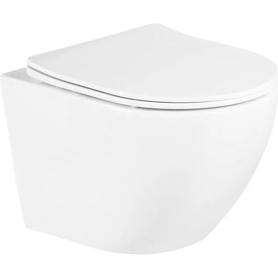 Инсталляция с подвесным унитазом комплект: TECEbase 2.0 9400413 с подвесным безободковым унитазом BelBagno Uno BB3105CHR/SC сиденье микролифт, крепление, кнопка смыва белая - фото 9