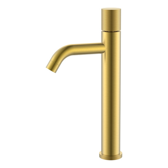 Смеситель для раковины высокий Boheme Stick 122-MG.2, золото матовое - фото 