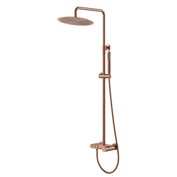 Душевая стойка Boheme Stick 128-CB, брашированная медь - фото 