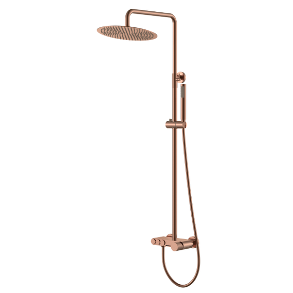 Душевая стойка Boheme Stick 128-CB.2, брашированная медь - фото 