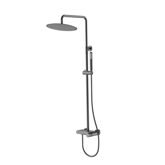 Душевая стойка Boheme Stick 128-GM.4, графит - фото 
