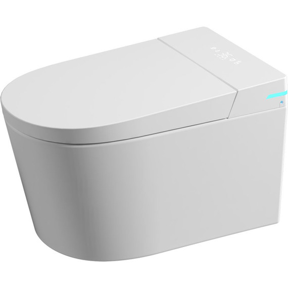 Инсталляция с подвесным унитазом комплект: Abber AC0101P2 с подвесным импульсным унитазом-биде Bequem AC1123SR с крышкой микролифт - фото 8