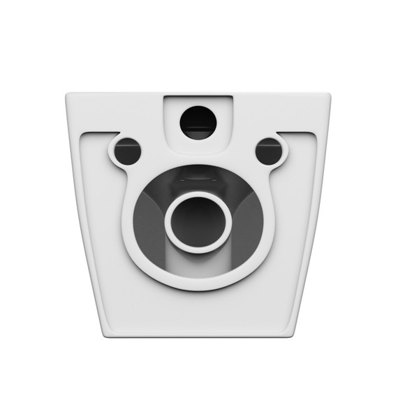 Унитаз подвесной безободковый Abber Ultra AC1301 с тонкой крышкой микролифт - фото 12