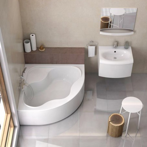 Ванна акриловая Ravak Gentiana 140x140 см CF01000000, Размер - мм: 1400х1400 - фото 7