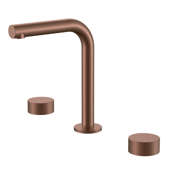 Смеситель для раковины Boheme Stick 152-BRB.4, брашированная бронза - фото 