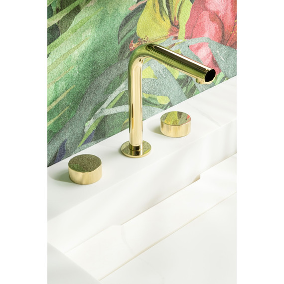 Смеситель для раковины Boheme Stick 152-G.3, золото - фото 4