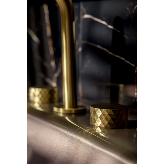 Смеситель для раковины Boheme Stick 152-MG.1, золото матовое - фото 2