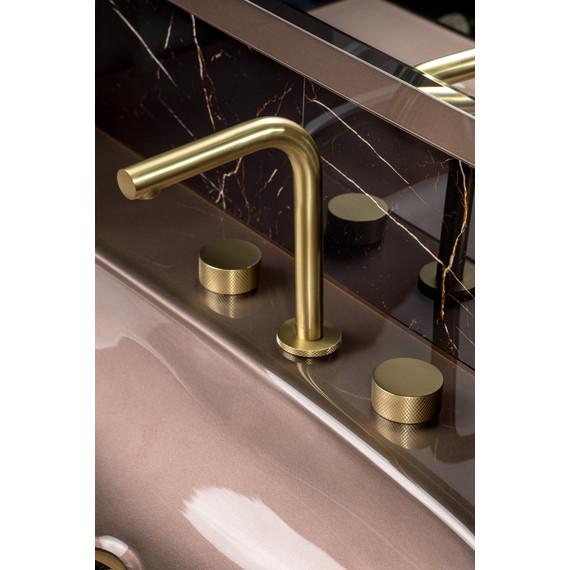 Смеситель для раковины Boheme Stick 152-MG.2, золото матовое - фото 2