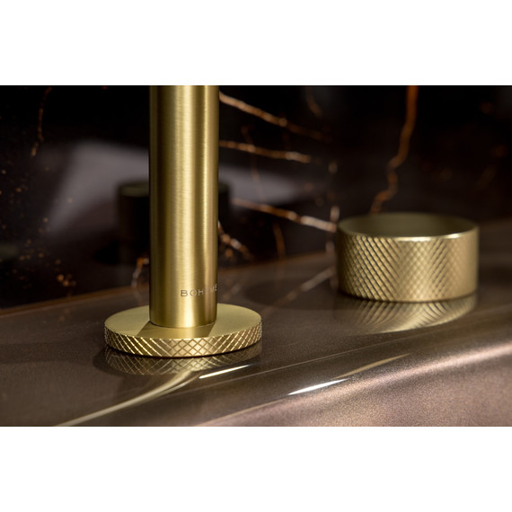 Смеситель для раковины Boheme Stick 152-MG.2, золото матовое - фото 3