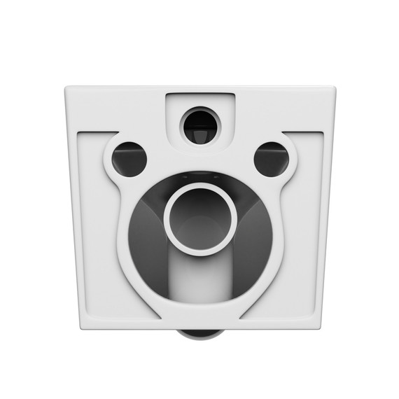 Унитаз подвесной безободковый Abber Ultra AC1303 с тонкой крышкой микролифт - фото 12