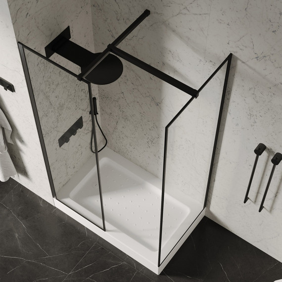 Поддон акриловый Abber 100x80 см AD3C108 - фото 6