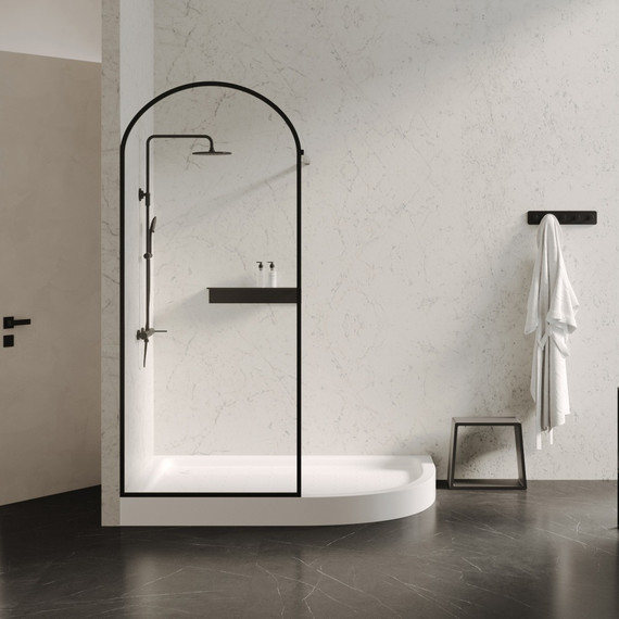 Поддон акриловый Abber 100x90 см AD3E109 L - фото 5