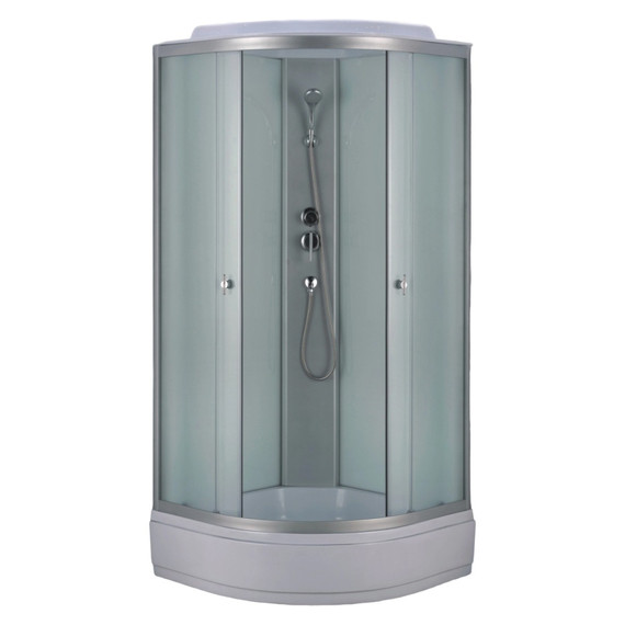 Душевая кабина Loranto 100x100 см CS-985TM/W-100 , белый/матовое - фото 