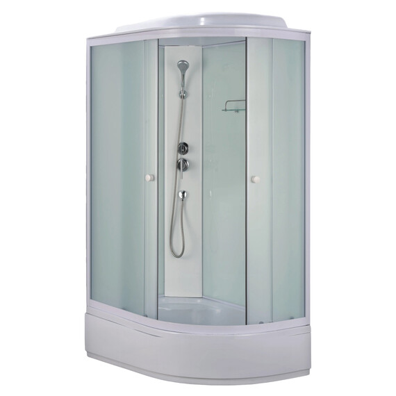 Душевая кабина Loranto 120x80 см CS-985-LTM/W-120 L , белый/матовое - фото 