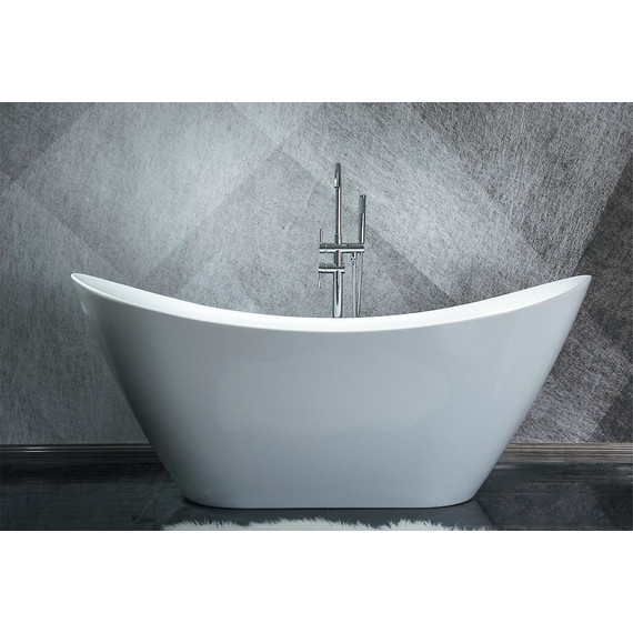 Ванна отдельностоящая Azario MELADO 170x75 см AZ-6107-17W - фото 2