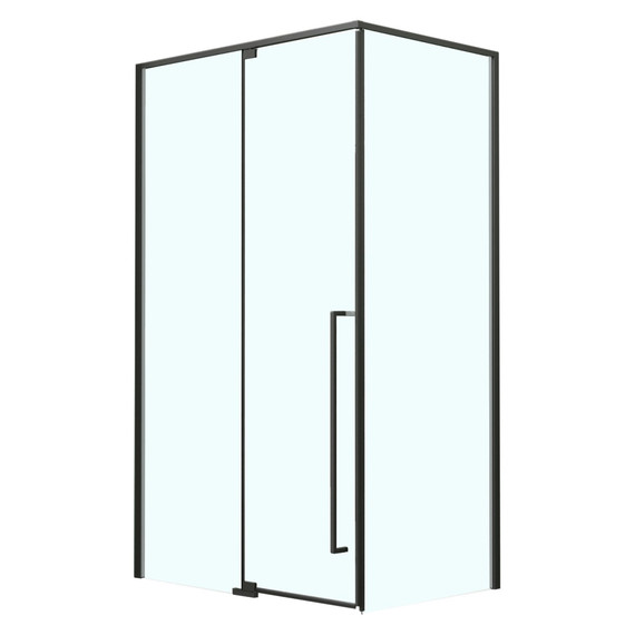 Душевое ограждение Azario MALE 120х90 см AZ-J50-12090-MB-CL, чёрный матовый/прозрачное - фото 2