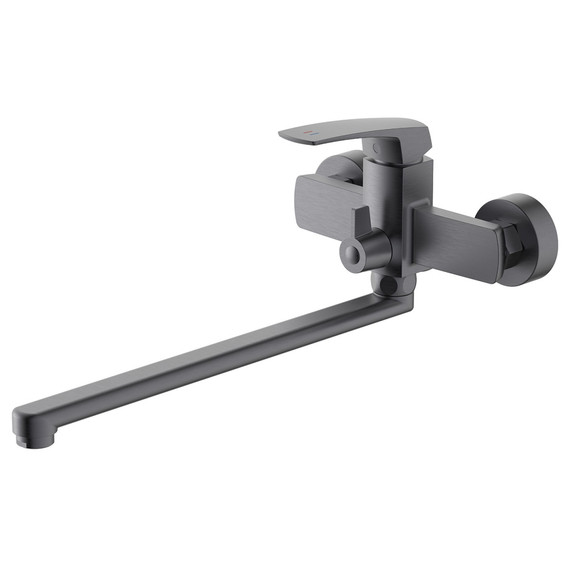 Смеситель для ванны Azario Conda AZ-K1711GR, графит - фото 2