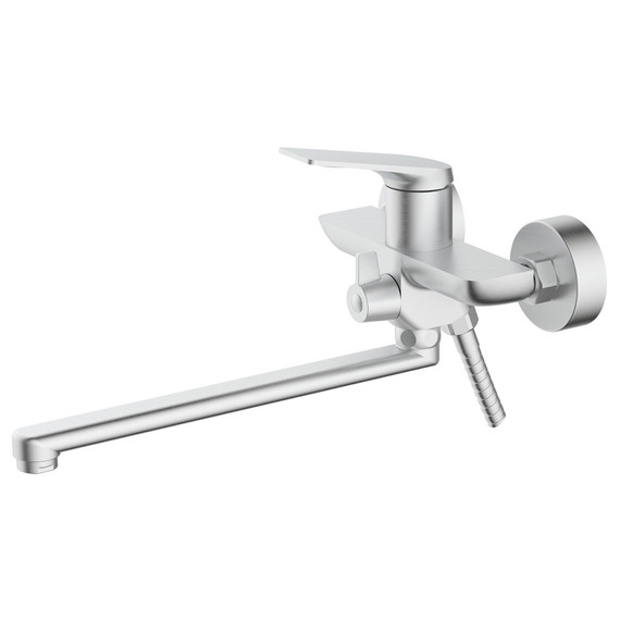 Смеситель для ванны Azario Lursy AZ-K1749BN, сатин - фото 2