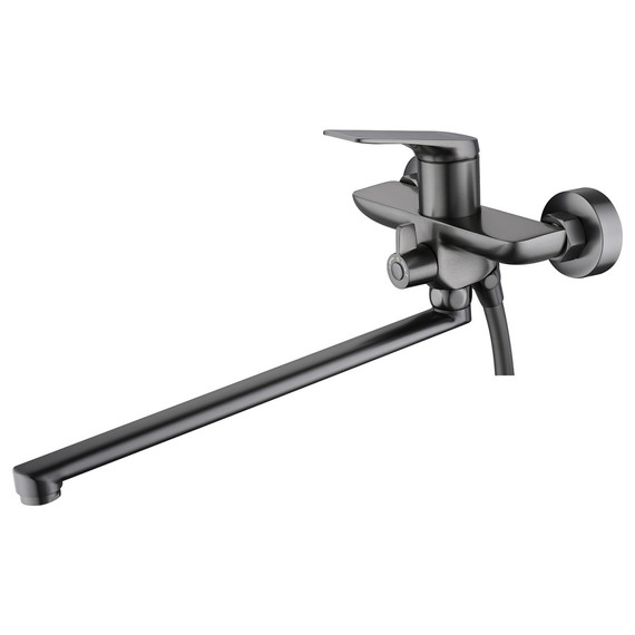 Смеситель для ванны Azario Lursy AZ-K1749GR, графит - фото 2