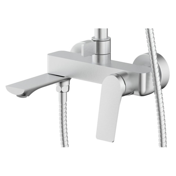 Душевая стойка Azario Lursy AZ-K2349BN, сатин - фото 3