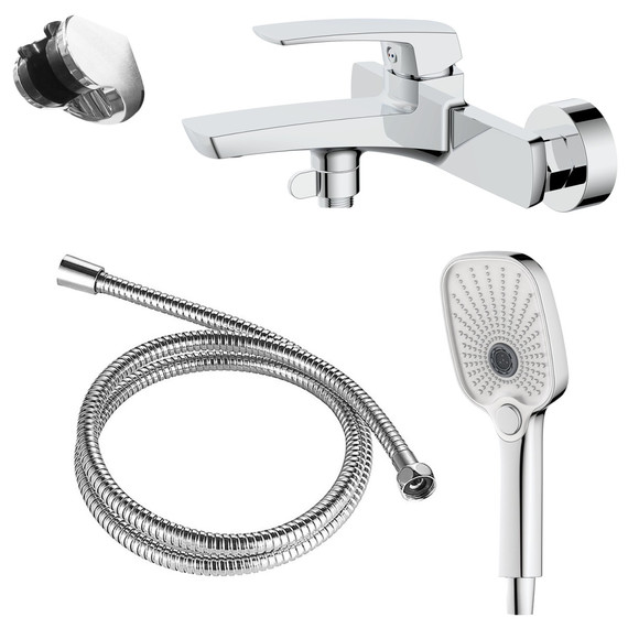 Смеситель для ванны Azario Conda AZ-K3011 - фото 