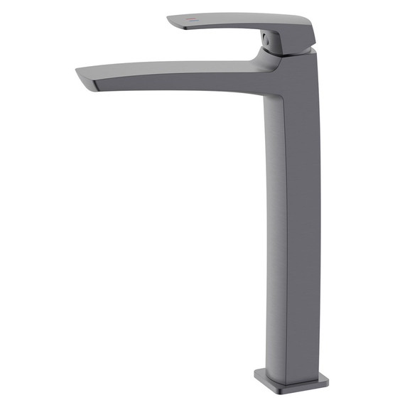 Смеситель для раковины высокий Azario Conda AZ-K9011GR, графит - фото 